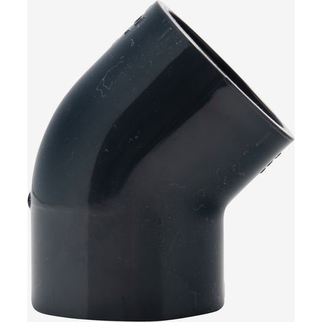 Raccord coudé 45° PVC pression F/F Jardibric ø50