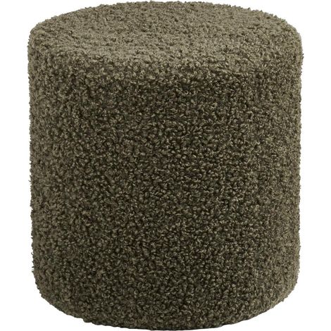 Eva Pouf Ø34cm grün.