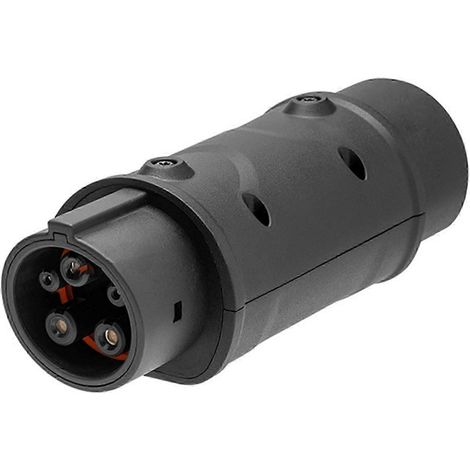 Adaptateur SAE 32 A IEC 62196 2 vers J1772 Type 1 Chargeur de véhicule électrique pour voitures électriques (1/5)
