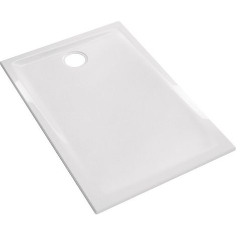Receveur céramique extra-plat à poser/encastrer GEBERIT Renova - 120 x 90