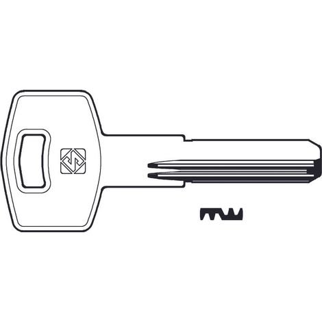 Chiavi punzonate per cilindri fiam 6 spine fi4r - fi4r