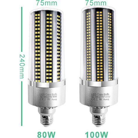 E26 E27 LED corn bulb, base lamp for indoor and outdoor use (1/5)