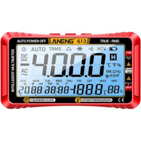 Multimètre intelligent avec testeur de mesure en temps réel après coupure de courant (1/5)