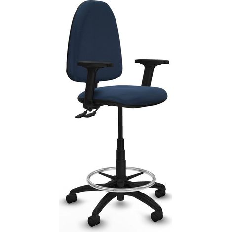 Piqueras y Crespo B2D01RN Chaise de Bureau Bleu Marine