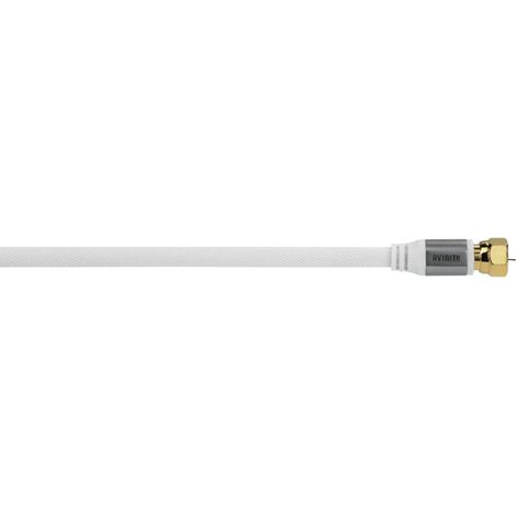 Avinity 00127203 cavo coassiale 5 m Bianco
