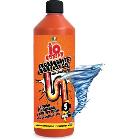 Disgorgante Gel con Candeggina 1l - Io Risolvo