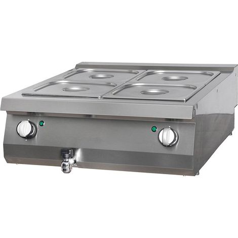 Bain-Marie Professionnel - Double Unité - Électrique - Maxima