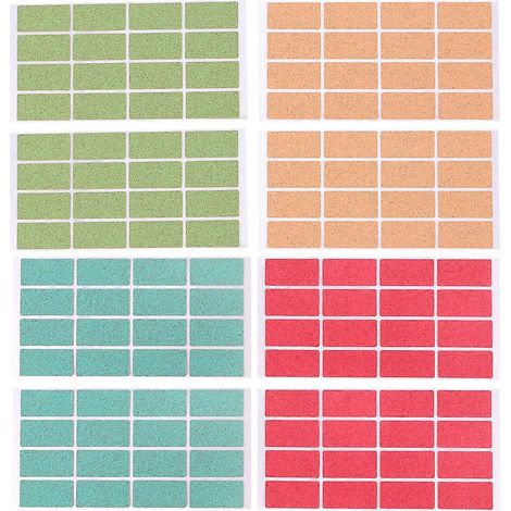 2 Sets wasserfeste Etikettenaufkleber, Klassifizierungsetiketten, bunte Etiketten-13X7X0.1CM-Random Color (1/3)