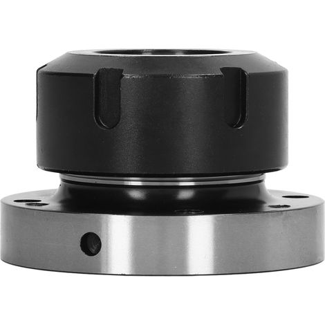 Mandrin à ergots ER50 D100 100 mm 7 trous acier carbone noir pour tour fraiseuse CNC usinage (1/5)