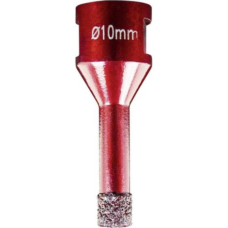 Diewe Diamant-Bohrkrone M14, 10 mm, Fliesen, Feinsteinzeug, Granit, Keramik (1/2)
