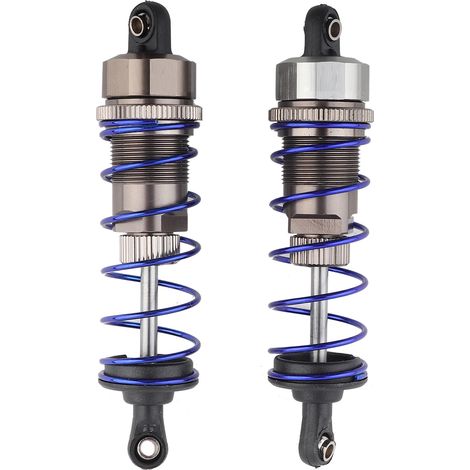 2 pièces Amortisseurs Métalliques pour Voiture RC 1/10, Pièces Détachées Accessoires (92mm) (1/5)