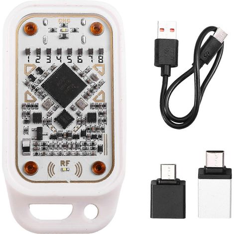 Lecteur/graveur de puces RFID Acrylic Chameleon V3.0, compatible NFC, ID IC 125 kHz et 13,56 MHz, avec copieur d'étiquettes de cartes à puce. (1/5)