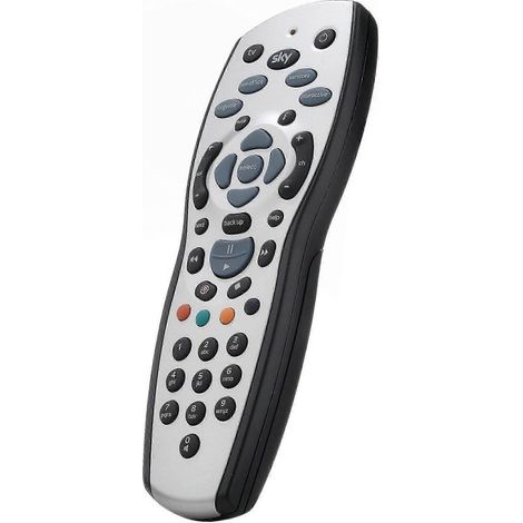 Télécommande Sky HD compatible avec le décodeur Sky+ HD SKY 120, couleur argent (1/2)