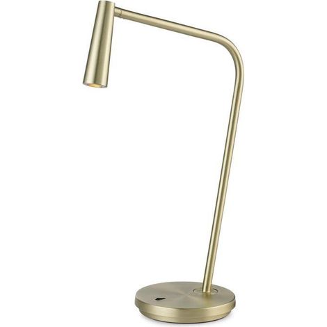Leds-C4 Gamma - Lampe de table LED Or satiné 179lm 2700K (1/2)