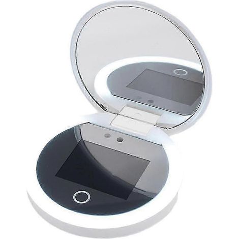 Caméra de test de crème solaire UV intelligente avec miroir LED portable rechargeable pour une détection de beauté et une qualité supérieure (1/5)