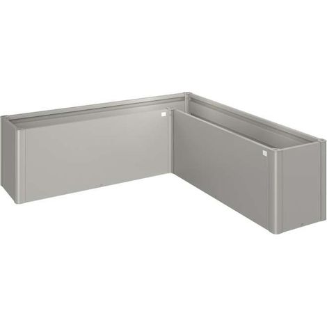 Fioriera Belvedere MIDI Gr. L200 grigio quarzo metallizzato