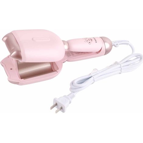 Fer à lisser céramique tourmaline 4 niveaux de température pour boucles durables, 1,3 pouces, 220V, idéal pour étudiants (1/5)