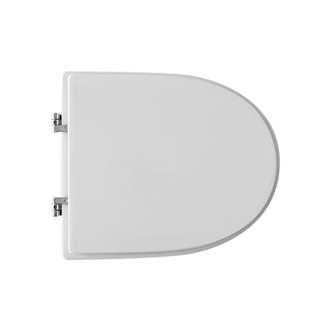 SEDILE WC PER HATRIA-SPEA VASO LARA FORMA 4- Bianco - Cerniere C espansione- CW- pezzi 1