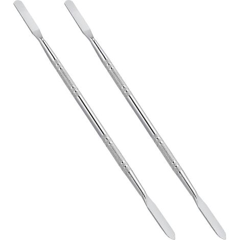 Lot de 2 outils de réparation d'ouverture de type spudger, barres de levier fines et longues à double extrémité, outils manuels de démontage pour téléphones portables, tablettes et ordinateurs portabl (1/4)