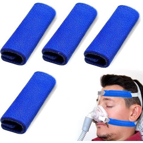 6 Pc shousses de sangle Fournitures de tapis de confort pour ceinture masque tapis de confort pour ceinture coussinets de confort pour sangle coussinets faciaux (1/4)