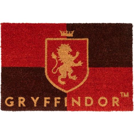 Grupo Erik Zerbino Harry Potter, Zerbino Ingresso Grifondoro, Fabbricato con una Base in PVC Antiscivolo, 40x60 cm (1/5)