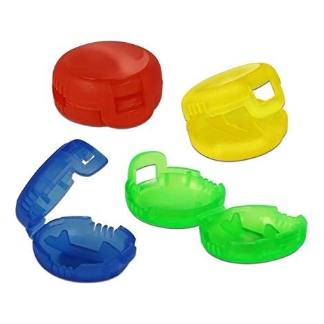 DeLOCK Delock 18292 - Repères de câble - Bleu - Vert - Rouge - Jaune - Polypropylene (PP) - Chine - 25 mm - 25 mm