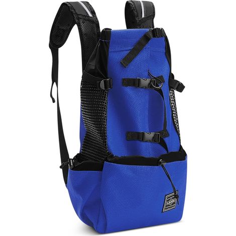 1 Sac À Dos Pour Chien, Polyester Respirant, Fond Renforcé, Bandes Réfléchissantes, Randonnée Voyage (1/5)