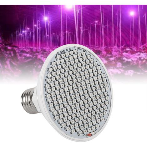Lampe horticole E27 24W 85V-265V 200 LED (1/5)