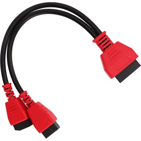Connecteur Diagnostic 12+8 Broches Câble Adaptateur MSCHRY128 Outil de Diagnostic Remplacement pour Chrysler (1/5)