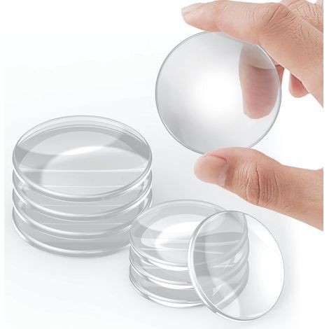 Lot de 8 Butées de Porte Adhésives Protège-murs pour Poignées de Porte, Protège-murs Transparents pour Poignées Amortisseurs Réutilisables pour Poignées Douche Armoires Maison & Cuisine（408mm） (1/5)