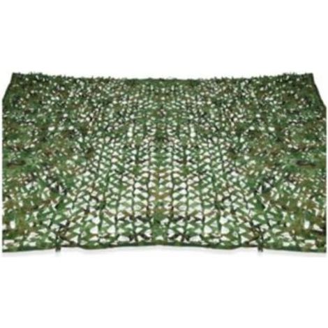 Camouflage Design Rectangular Shade Sail Parasol 3x4m Green Mesh (1/5)