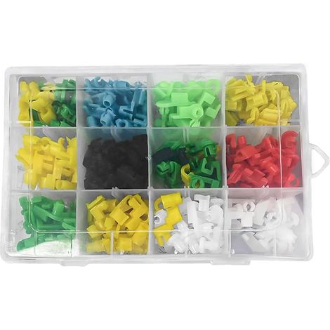 160 Pièces Clips Fixation Tige Serrure Portière Voiture - Attache Retenue Barre Verrouillage (1/5)