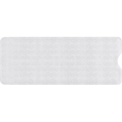 Alfombra antideslizante para ba帽era AWD INTERIOR 1600, transparente, larga, 90 x 40 cm, PVC (1/4)