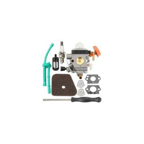 Vergaser für STIHL Freischneider FS90, FS110, FS130, FS87, HT100, HT101, HL100, KM90, KM100, KM110, KM130 – inklusive Zündkerze (1/5)