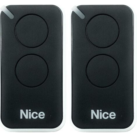 Radiocomando originale a 2 canali NICE INTI2 nero - 2 pezzi (1/5)