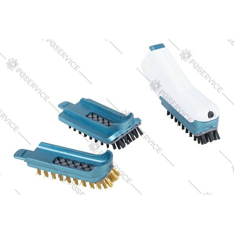 Black & Decker set 3 spazzole nylon ottone Steam Mop BHSM16 FSH10 FSMH13 FSS160 (1/3)