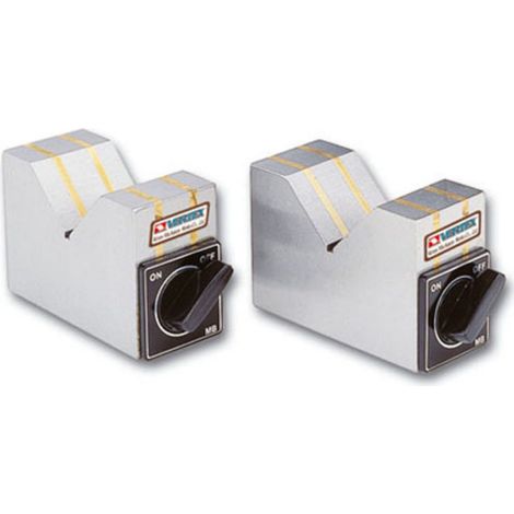 Paire blocs magnétiques en V - traction 23 kgf Vertex VCP-30 (1/2)
