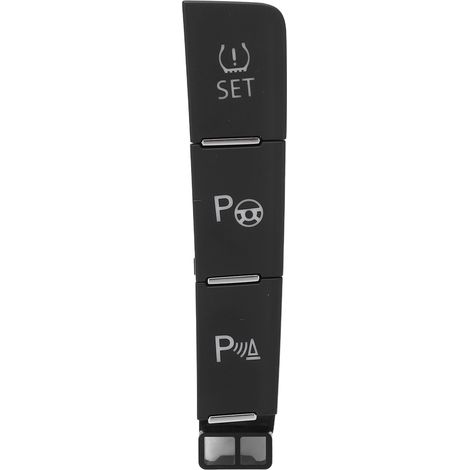 Interrupteur de surveillance de la pression des pneus 5GG 927 238 E, bouton d'aide au stationnement ABS noir de remplacement pour MK7 2013 – 2021 (1/5)