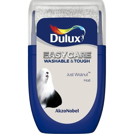Dulux Easycare Washable Tough Matt Tester Pot - 30ml - Just Walnut