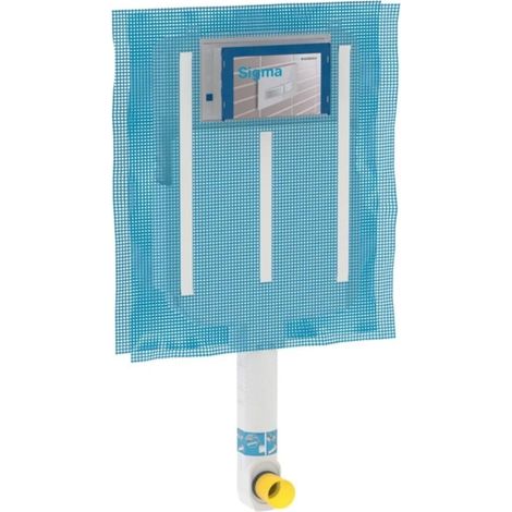 Cassetta di Risciacquo da Incasso Geberit Sigma 8 cm 6 x 3 l (1/2)