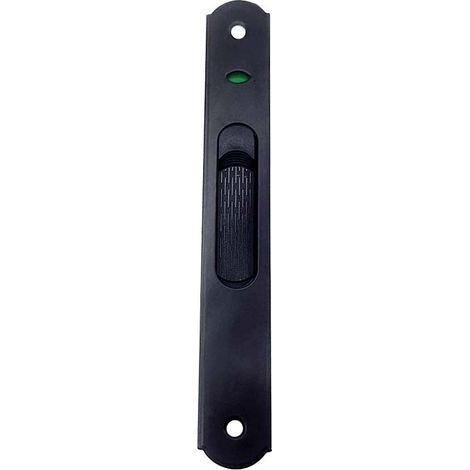 Serrure noire pour porte coulissante - Fenêtre coulissante en verre moderne Simpl