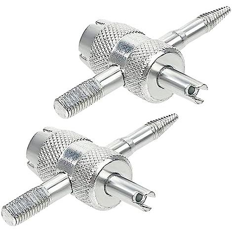 Outil de noyau valves 4 en 1 - Clé multifonction pour extracteur pneu automobile, réparateur, kit réparation Extracteur capuchon (1/5)