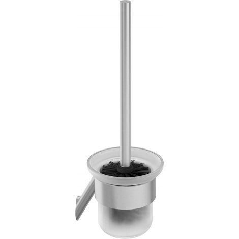 Deante Cepillo WC de Pared Acero Cepillado Latón Fijaciones Ocultas