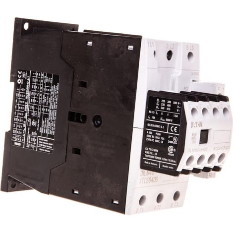 Contattore di potenza 40A 3P 24-27V DC 2Z 2R DILM40-22(RDC24) 277812