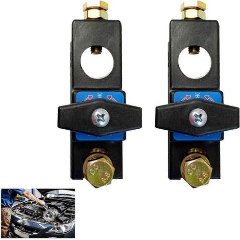 Compatible avec les disjoncteurs de batterie de voiture 2025, les interrupteurs de déconnexion de batterie, les interrupteurs d'arrêt d'alimentation de batterie de voiture, les interrupteurs de coupur (1/5)