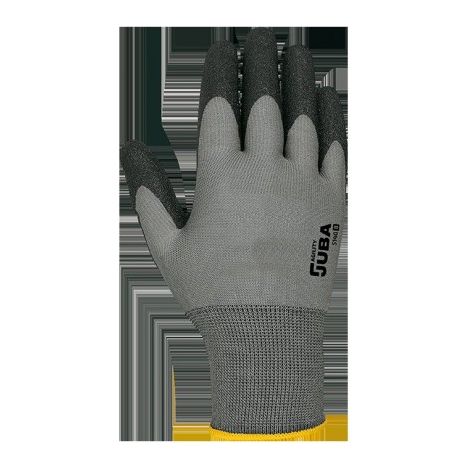 5140/7 GUANTE NYLON PALMA PVC NEGRO S/COSTURAS PUÃ‘O ELASTICO T-7 - JUBA