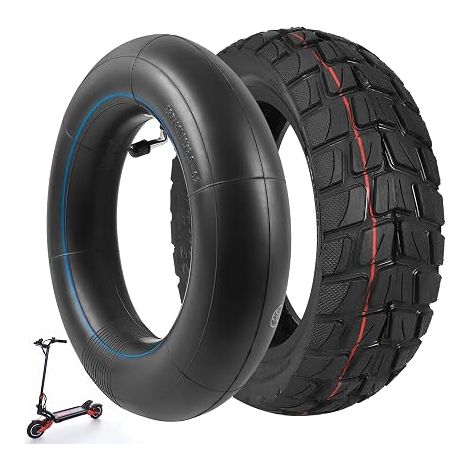 Pneu Tout-Terrain sans Chambre à Air 255 x 80 10 x 3 80/65-6 avec Double épaisseur Chambre à Air M4 M4 pro WOLF WARRIOR X MANTIS 10 Zero 10X Trottinette électrique (1/5)