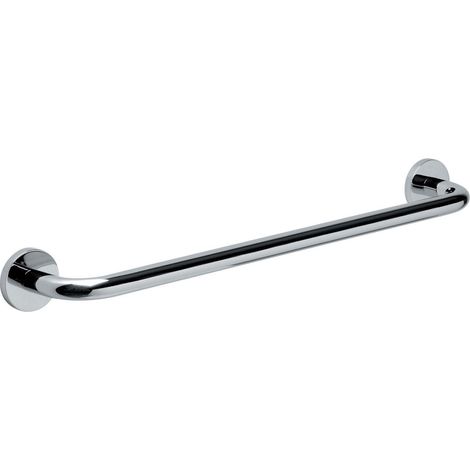 Lineabeta - Porta asciugamani curvo in ottone cromato L.60 cm