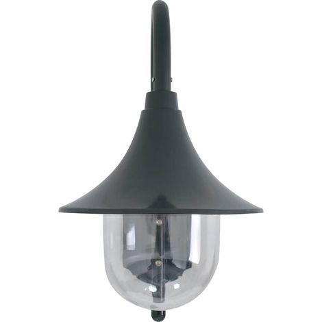 Maison Exclusive - 44213 applique jardin E27 42 cm aluminium Vert Foncé (1/3)