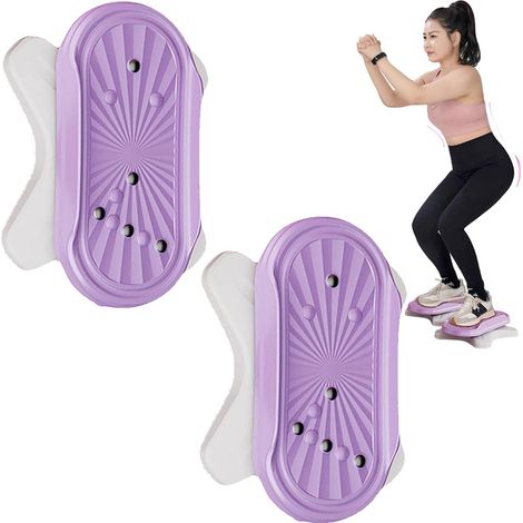 Disque de torsion fitness sans bruit, planche tournante pour affiner la taille, équipement sportif intérieur/extérieur. (1/5)